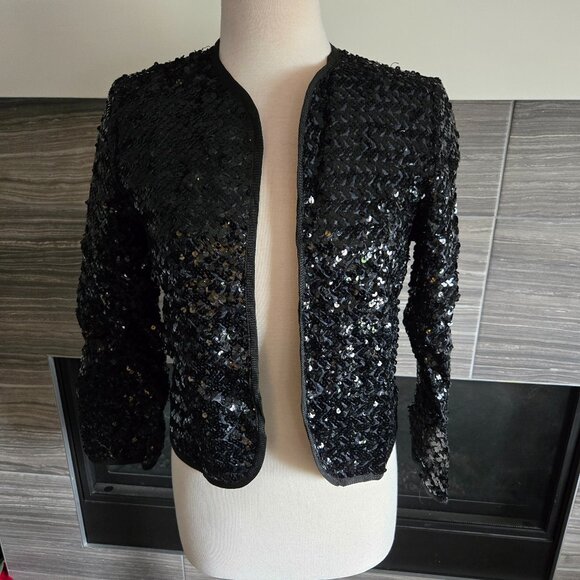 Women’s Small Sequin Blazer – Petite Profil, Great Condition - Picture 1 of 4